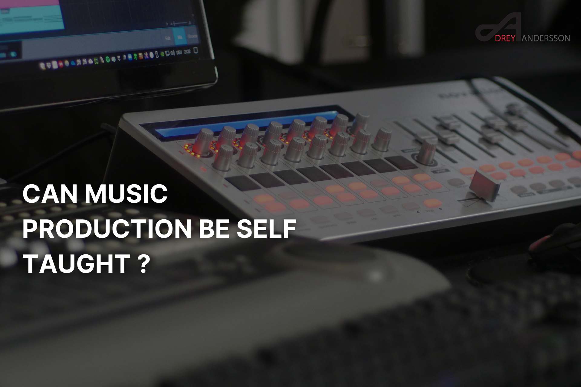 can music production be self taught