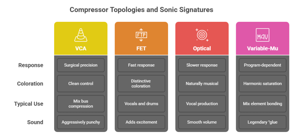 Stereo Compressor Topologies