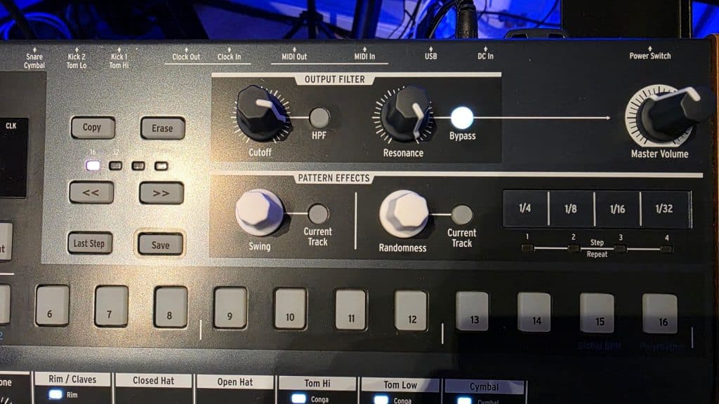 Built-in Steiner-Parker Filter