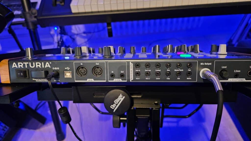 Drumbrute Individual Outputs