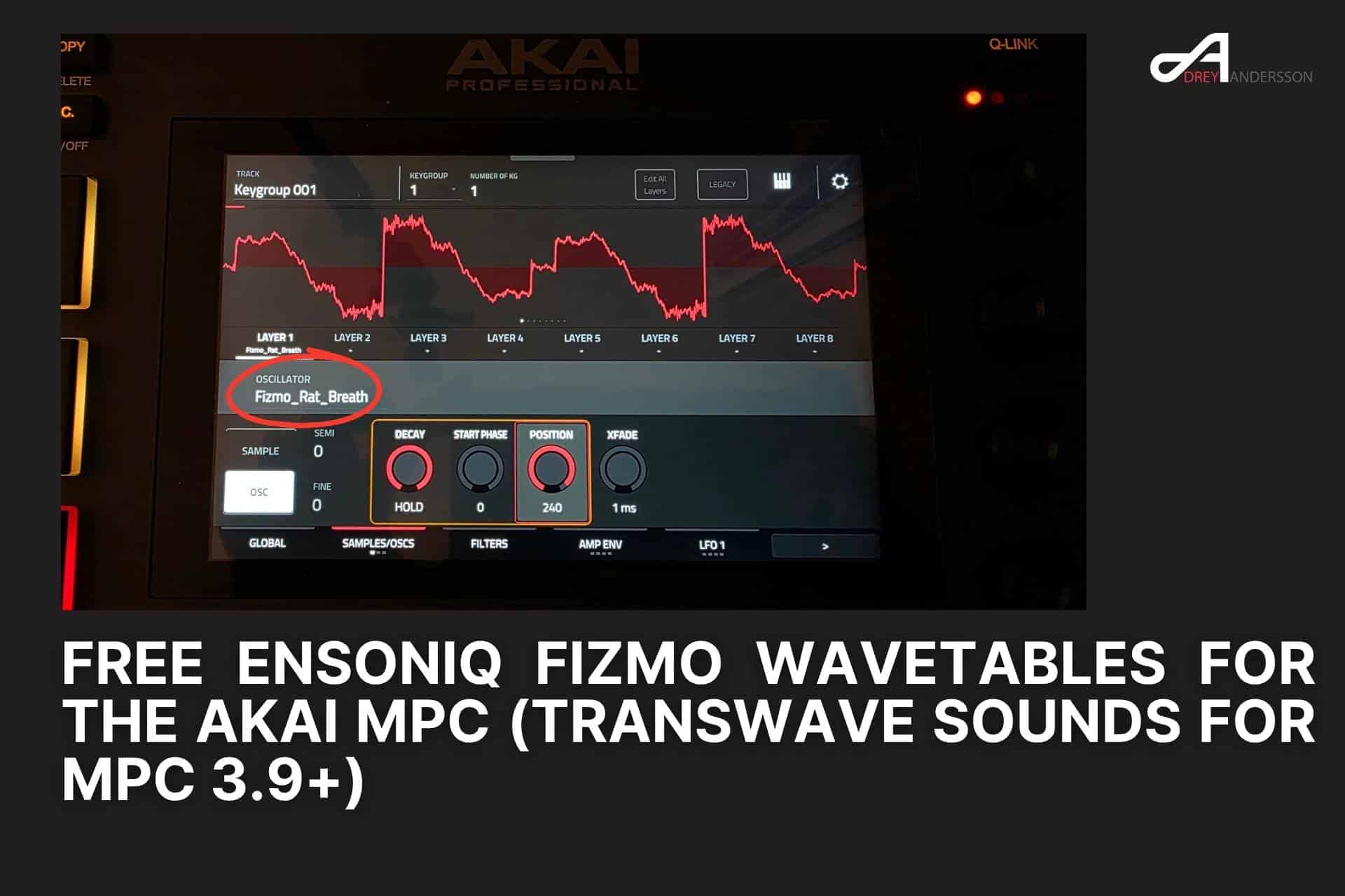 Free Ensoniq Fizmo Wavetables for the Akai MPC (Transwave Sounds for MPC 3.9+)