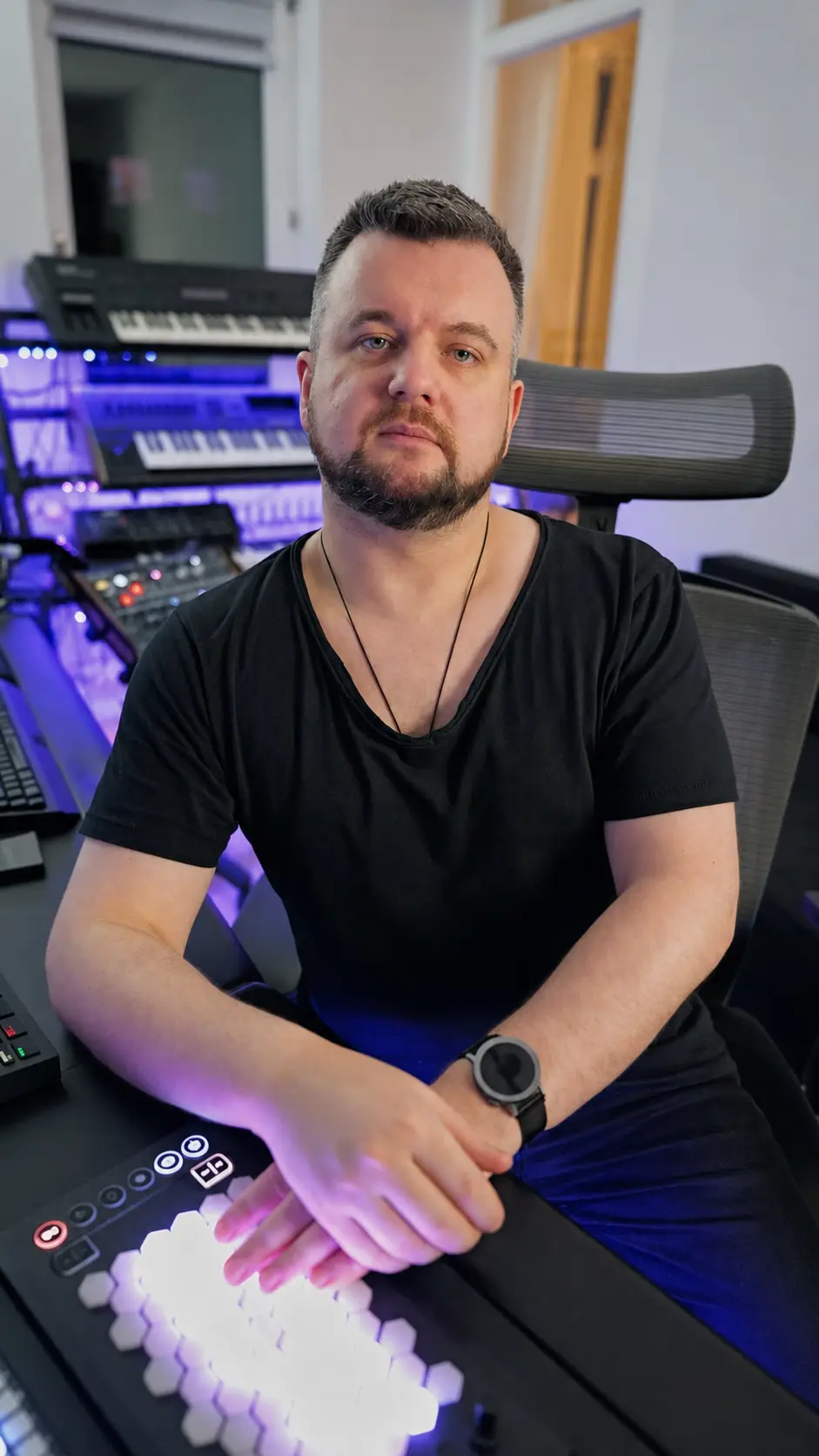 Drey Andersson in his Berlin studio